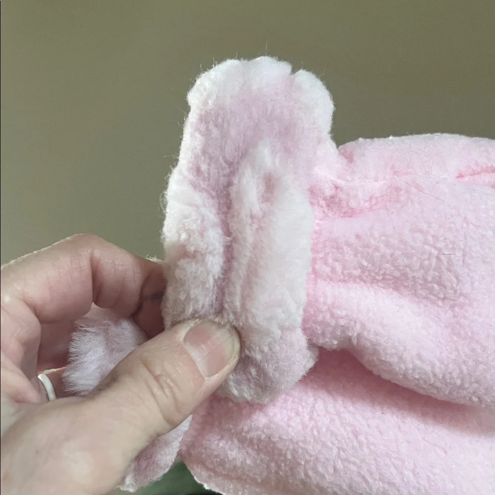 New Pink Fleece Mittens Girls Toddler